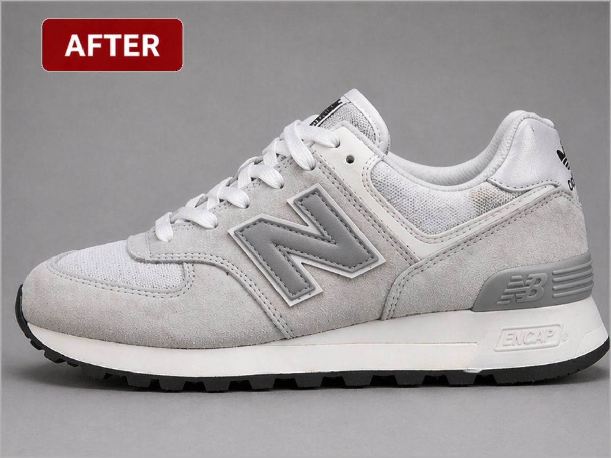 After sneaker cleaning result 7