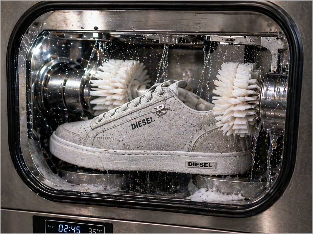 Sneaker detailing process
